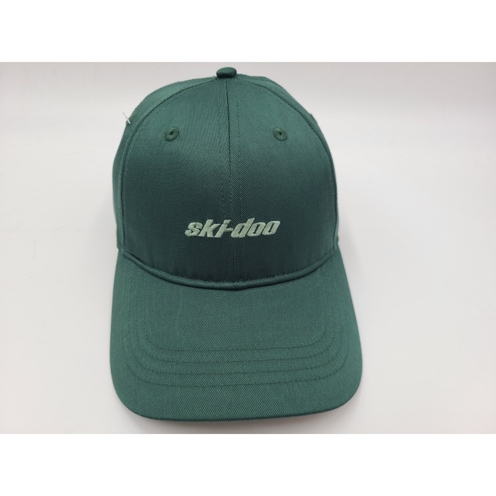 Ski-Doo Snowmobiles I Dream of Snow Strapback Adjustable Hat Cap Men Women Green